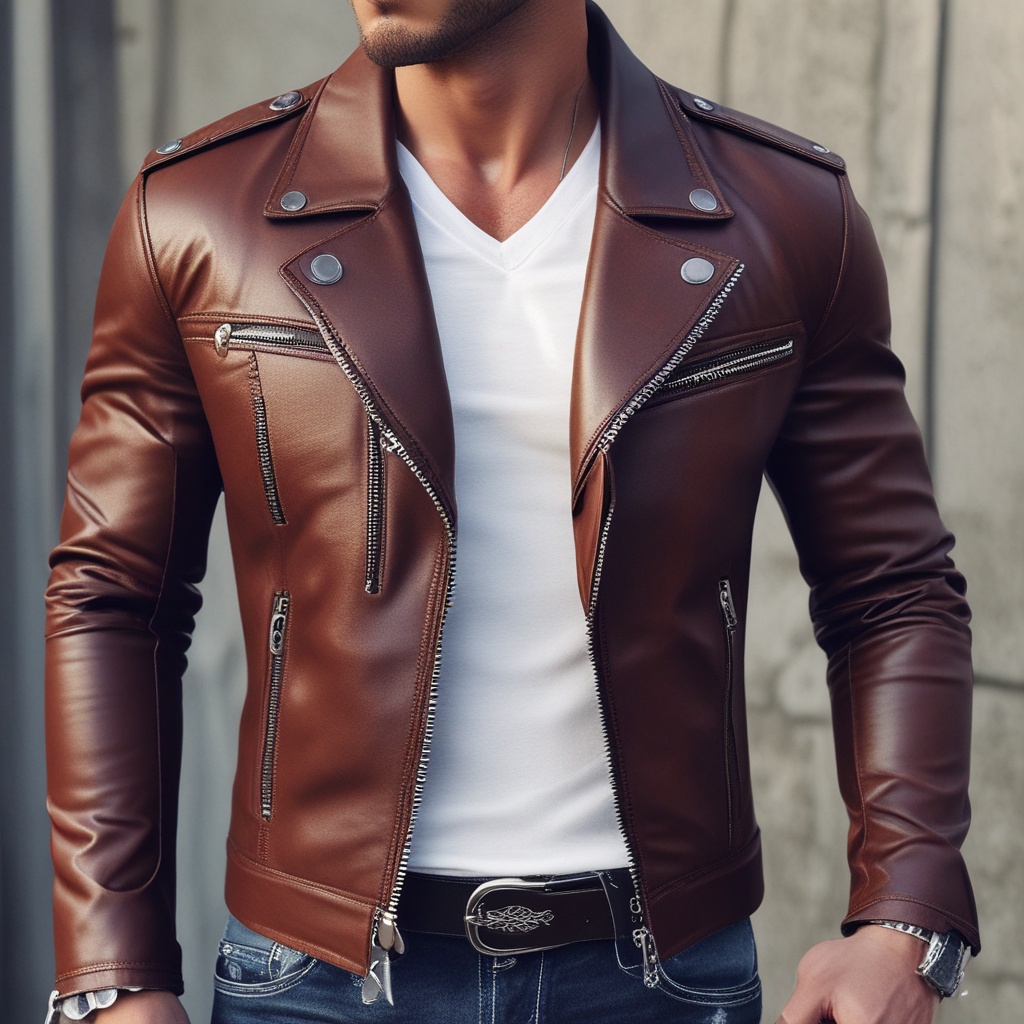 Designer Stylish Leather Jacket